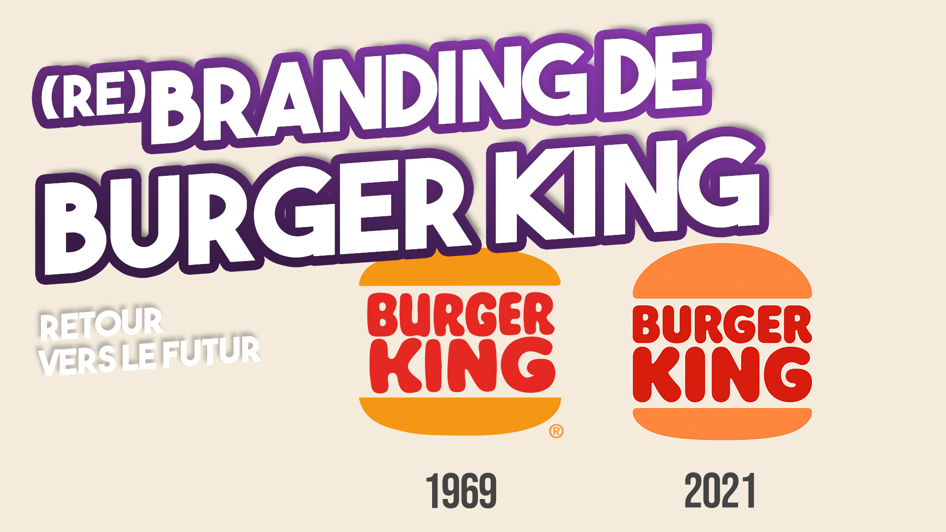BRANDING : BURGER KING réinvente son passé pour inspirer son futur – Image de marque 2021