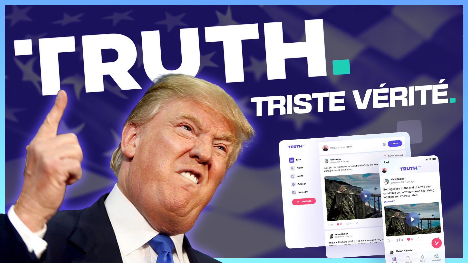 Truth Social – La (triste) vérité sur le réseau social de Donald Trump
